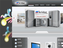Tablet Screenshot of kridor-dz.com